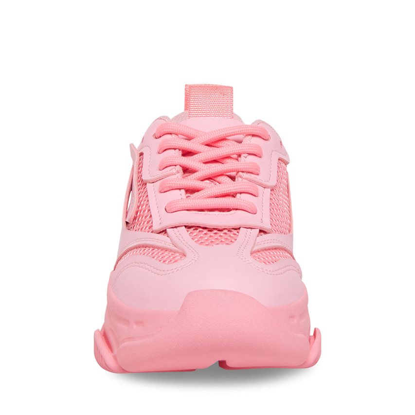 Pink Steve Madden Jpossess Kids' Sneakers | PH 0372ZVI